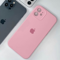 Чехол Silicone Case Full Camera для iPhone 12 Pink Чехол Silicone Case Full Camera для iPhone 12 Pink